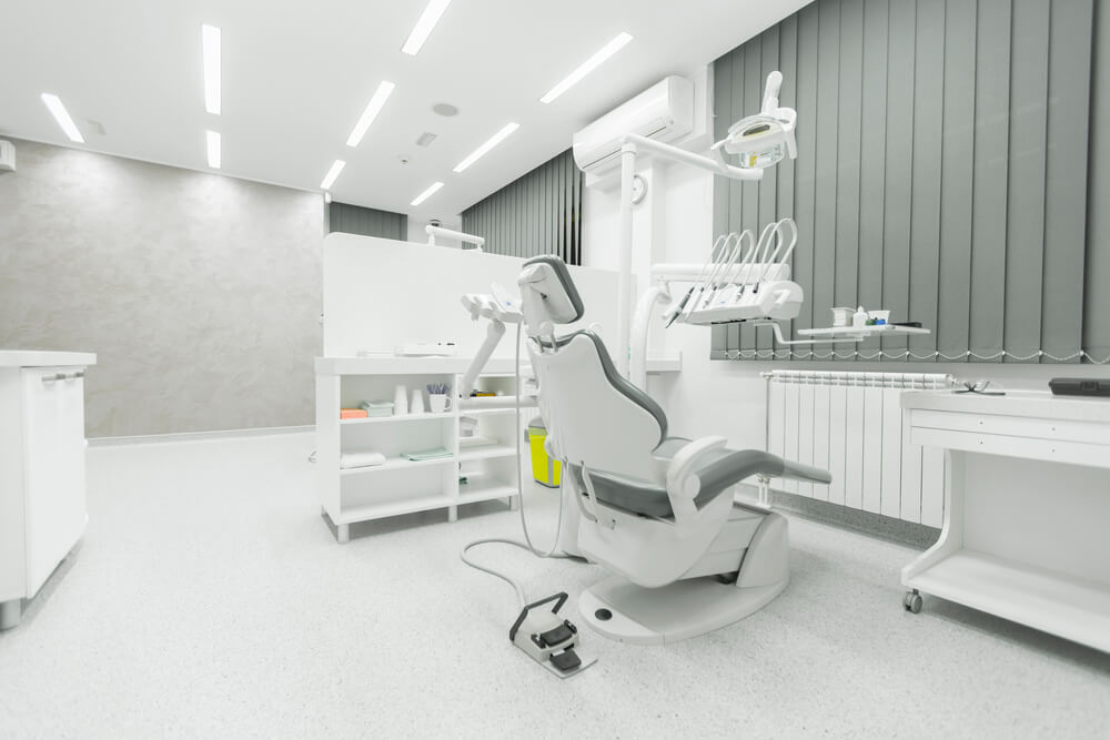 Modern boutique dental clinic treatment room serving patients in River Heights, Winnipeg.